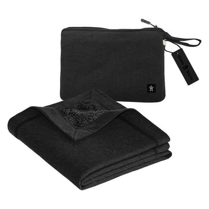 Urban North™ Sherpa Blanket With Reversible Bag